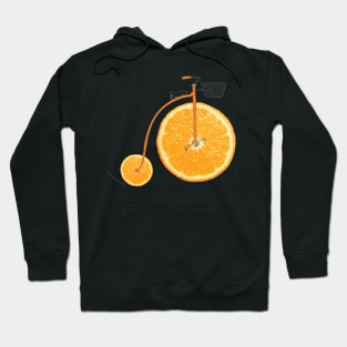 Nursery Orange Bicycle Hoodie